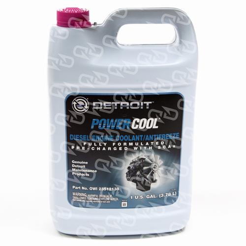 Detroit PowerCool Coolant/Antifreeze, SCA Pre-Charged, 1