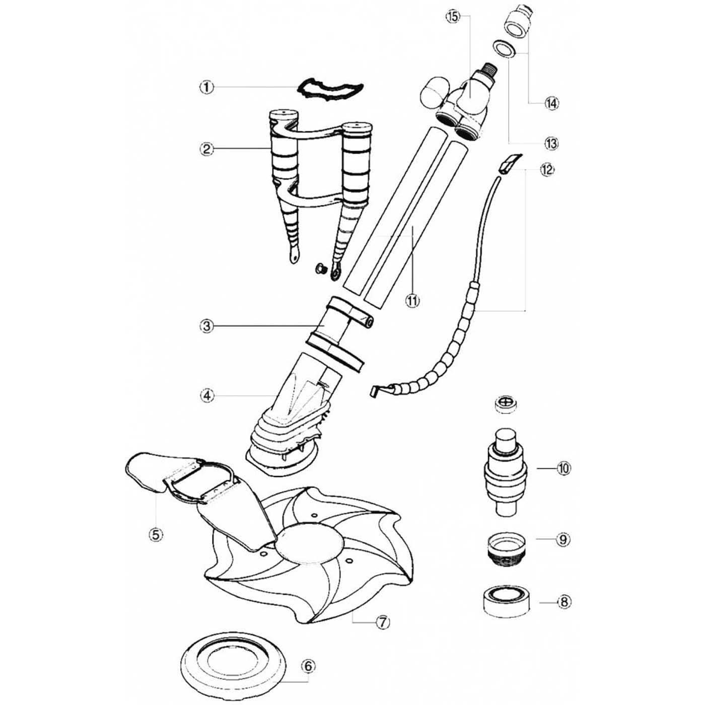 Pentair Kreepy Krauly Classic: 2000 to Present Pool Cleaner Parts