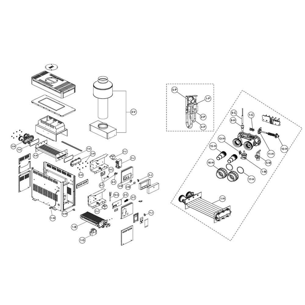 Raypak  Raypak 106A 156A Gas Heater Parts