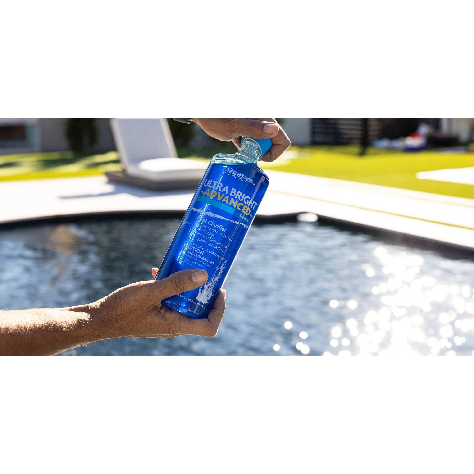 Leslie's  Ultra Bright Advanced Pool Water Clarifier  1 gal.
