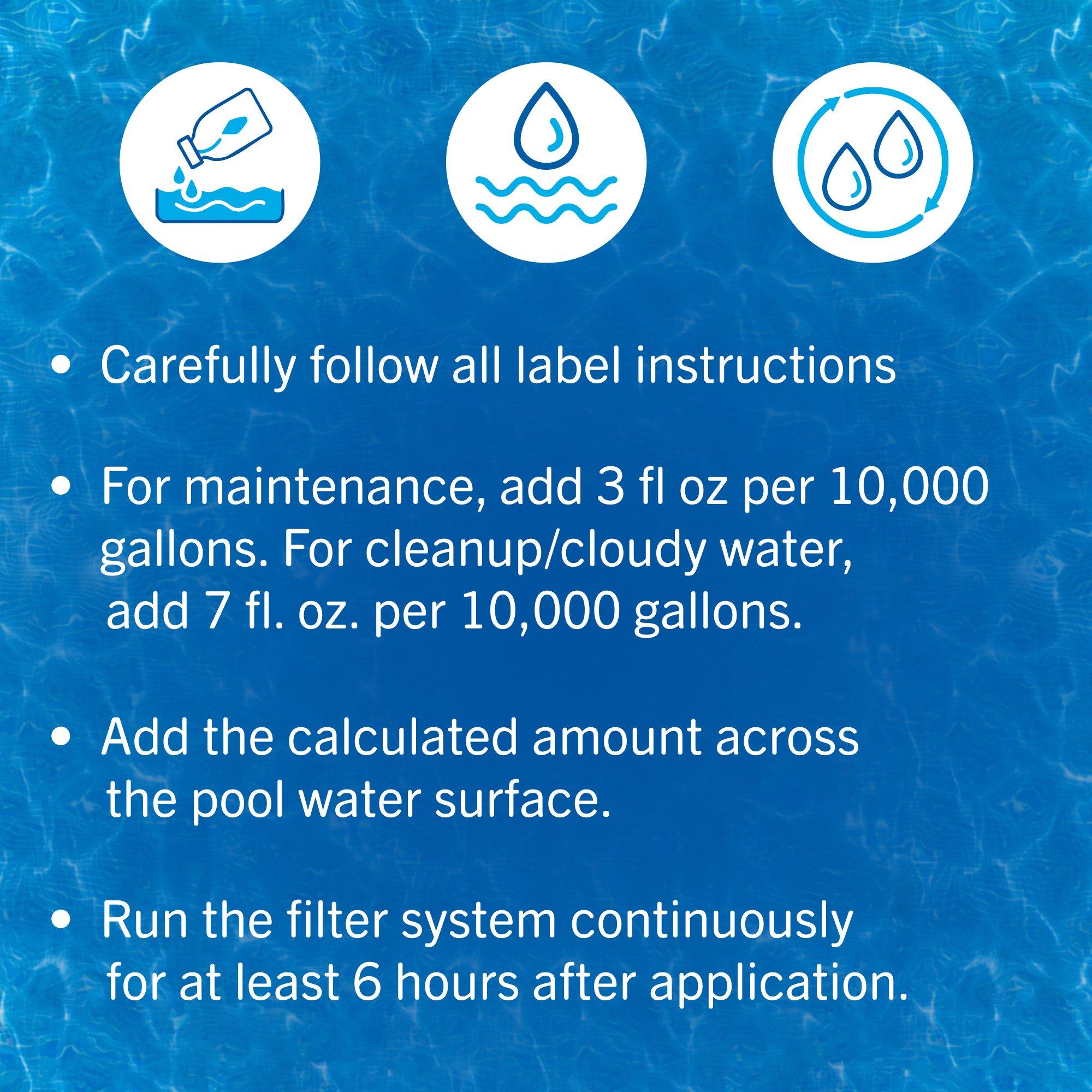 Leslie's  Ultra Bright Advanced Pool Water Clarifier  1 gal