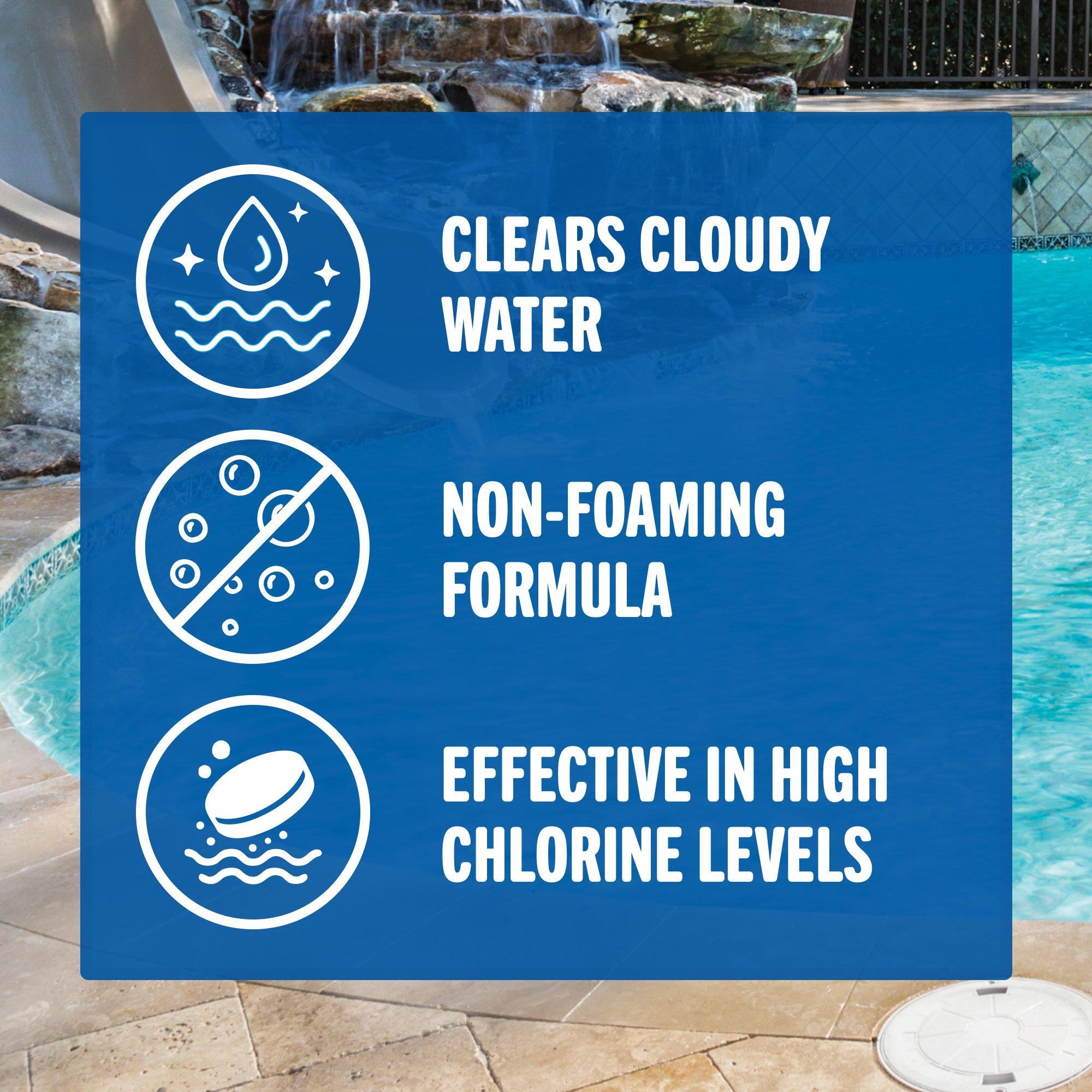 Leslie's  Ultra Bright Advanced Pool Water Clarifier  1 gal