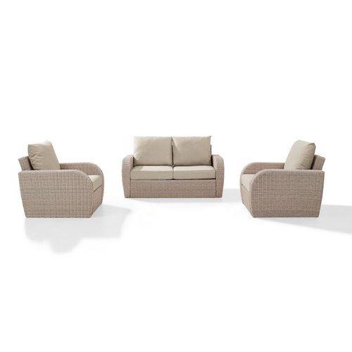 ST AUGUSTINE 3PC SEATING SET