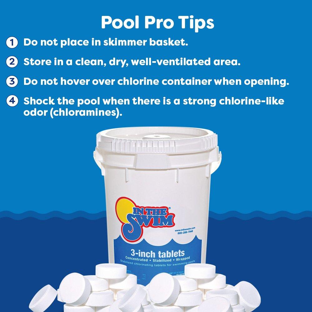 In The Swim  3 Inch Chlorine Tablets  10 lbs.