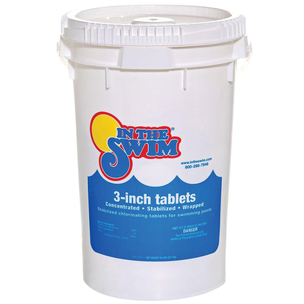 Leslie's 3 inch Jumbo Chlorine Pool Tabs 20 lbs Bucket