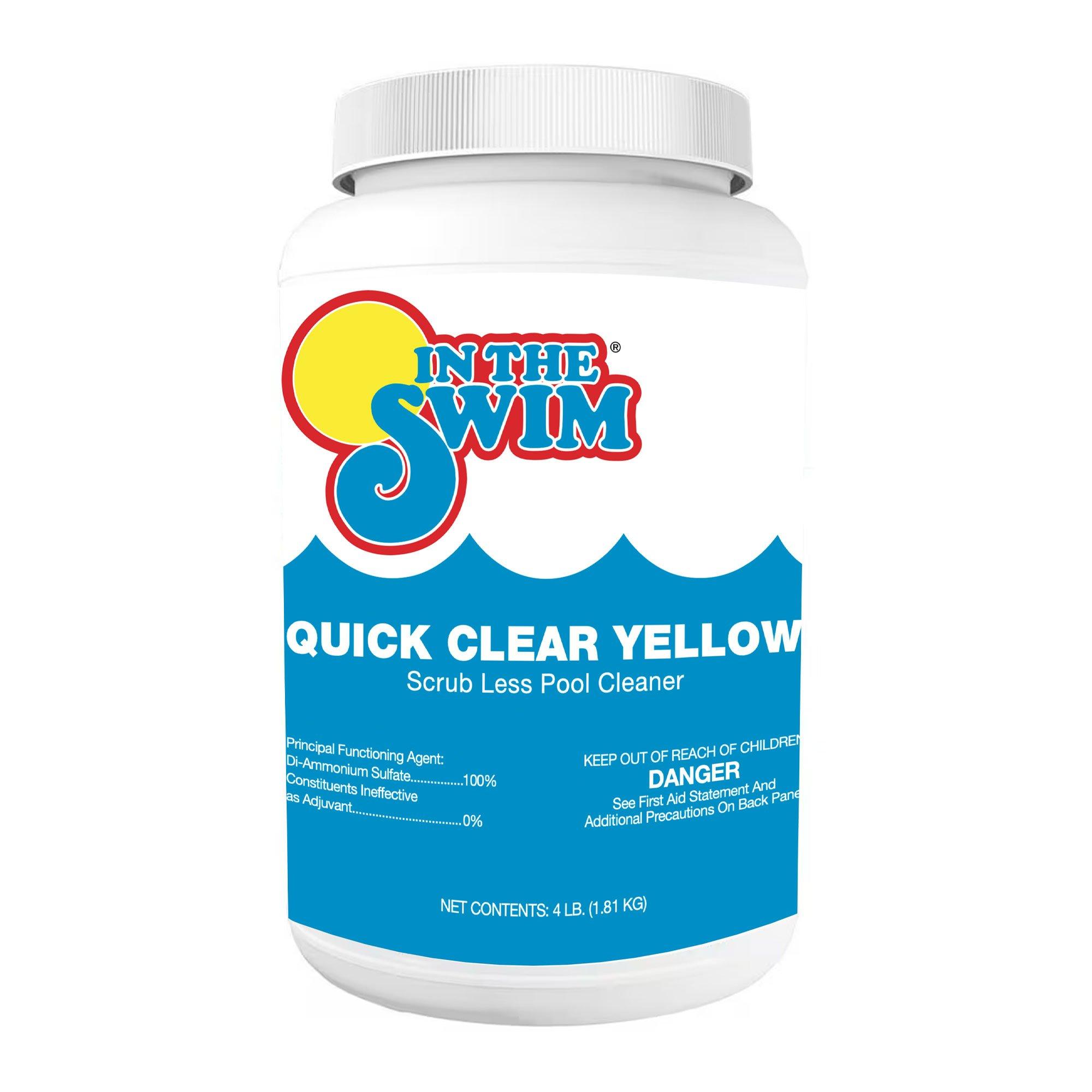 In The Swim  Quick Clear Yellow  4lb.