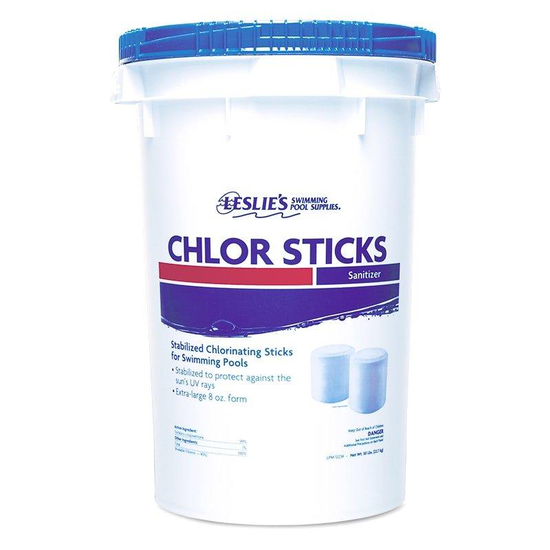 Leslie's Chlor Sticks 50 lbs Chlorine Bucket