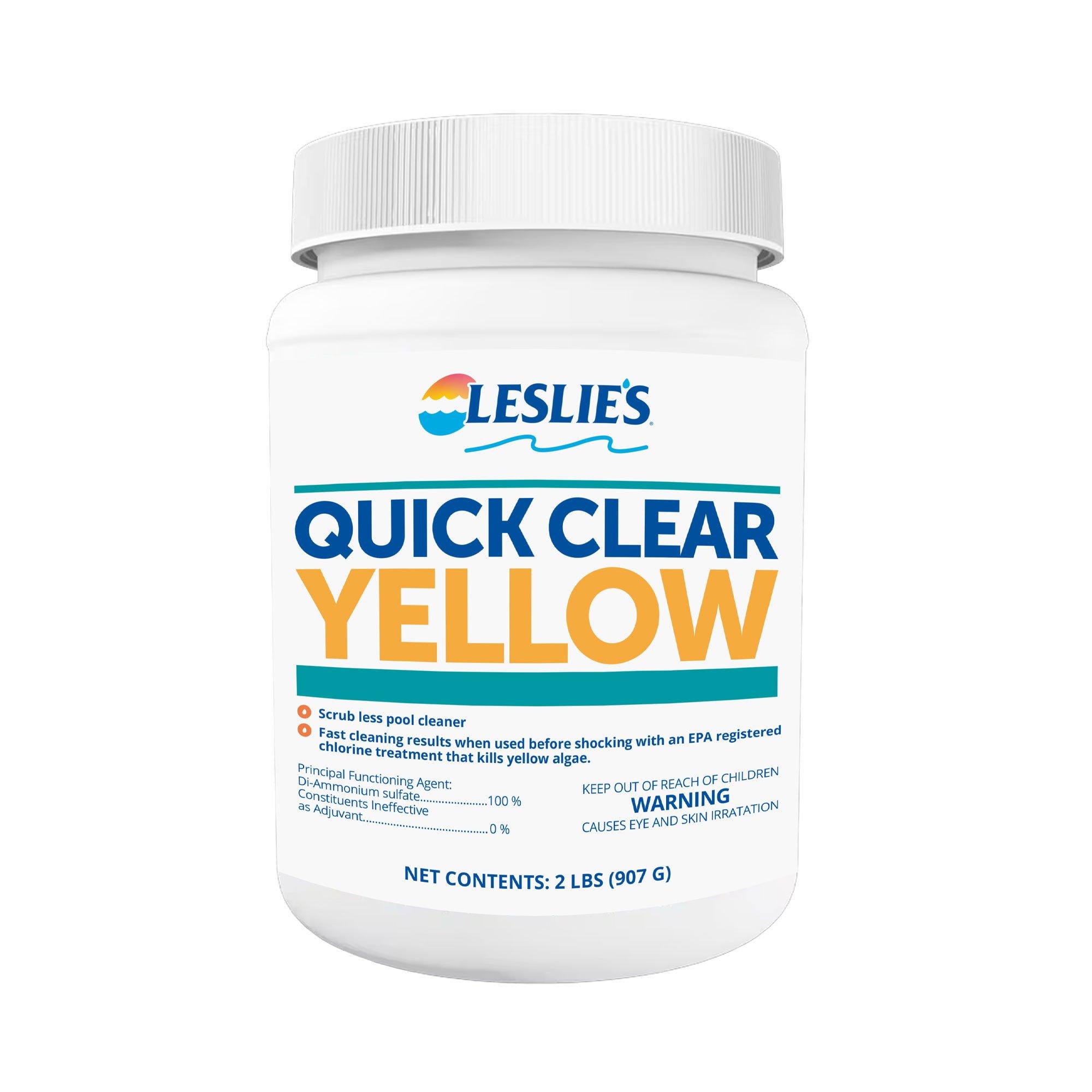Leslie's  Quick Clear Yellow  2lb.
