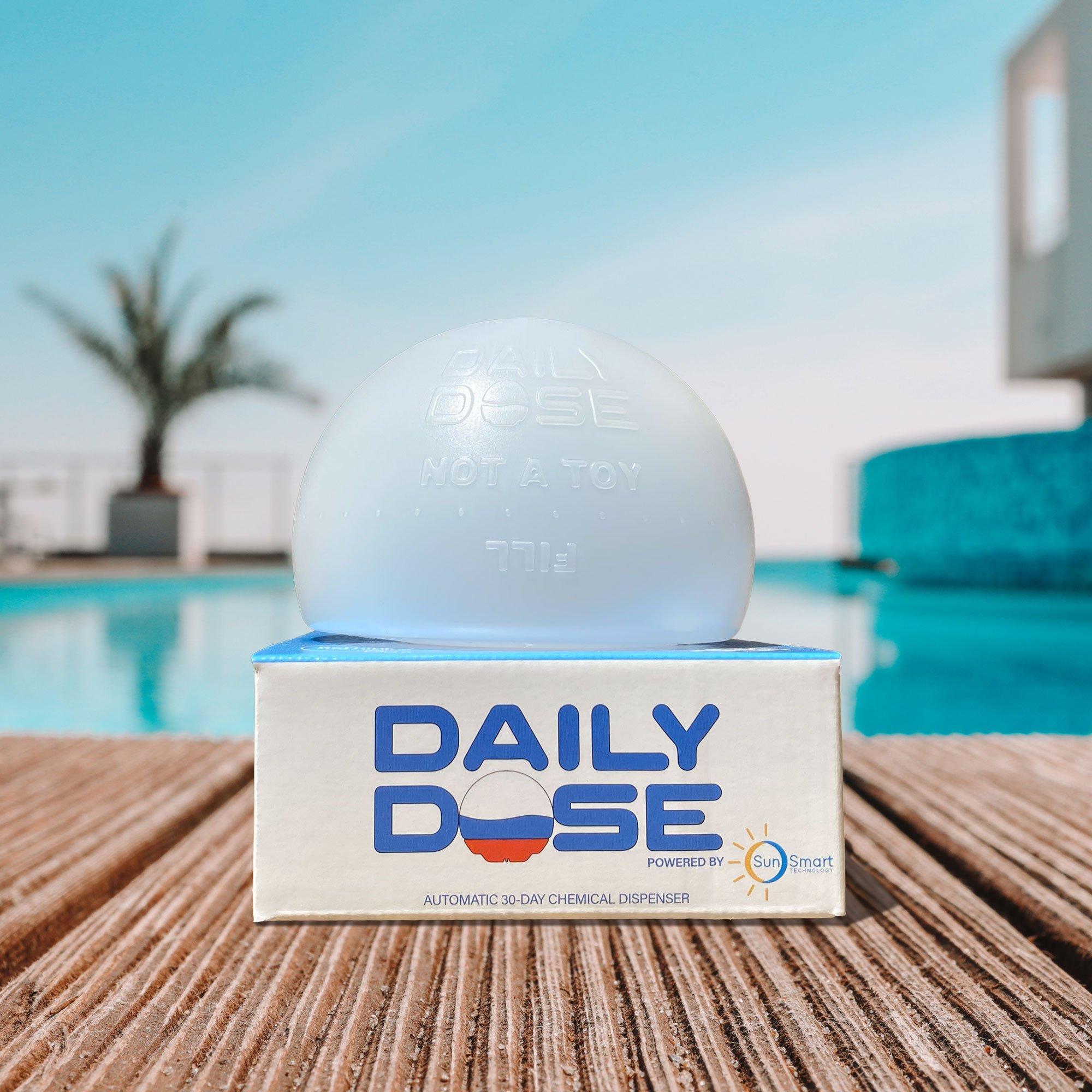 ReThink Pool Care  Daily Dose 30-Day Pool Chemical Dispenser