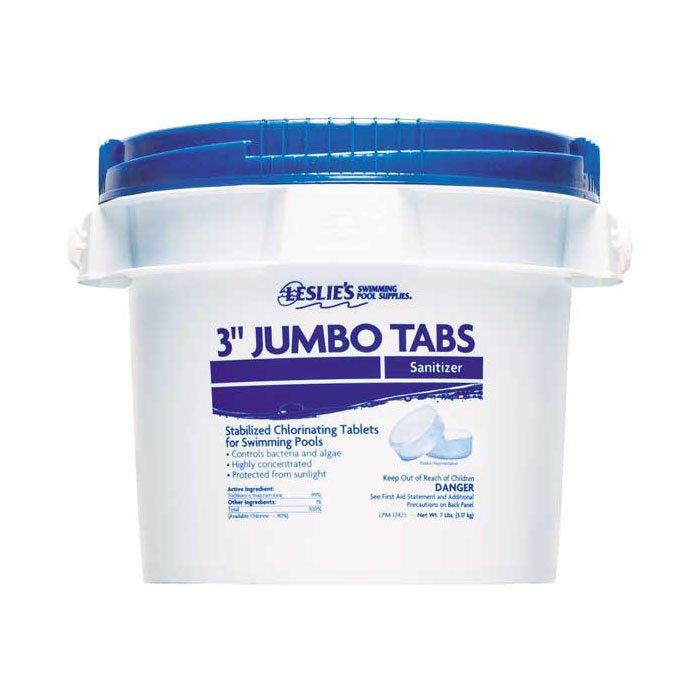 Leslie's  3 in Jumbo Chlorine Pool Tabs  7 lbs Bucket