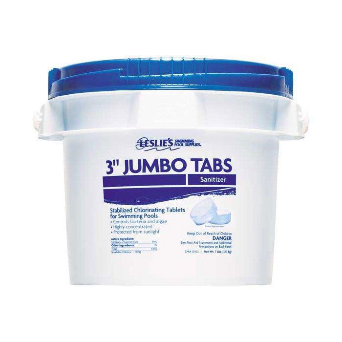 Leslie's  3 in Jumbo Chlorine Tablets  7 lbs Bucket