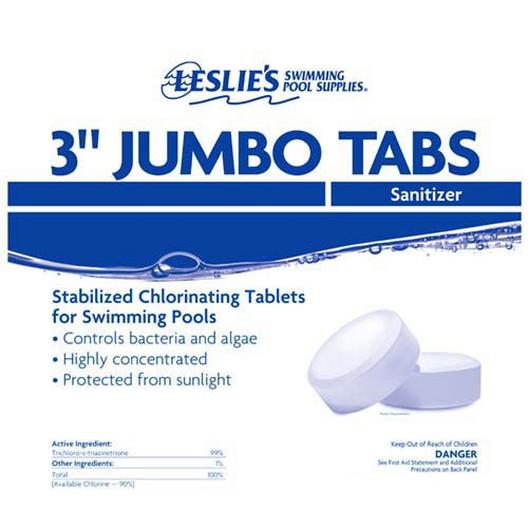 Leslie's  3 in Jumbo Chlorine Pool Tabs  7 lbs Bucket