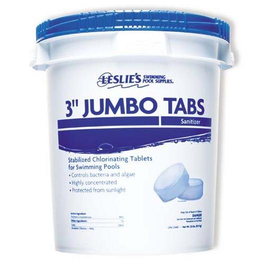 Leslie's  35 lb 3 in Jumbo Tabs  Chlorine Bucket