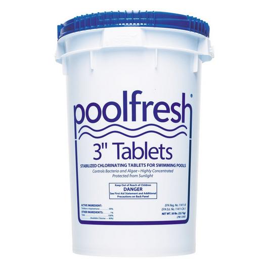 Pool Fresh 50lb Chlorine Jumbo Tabs