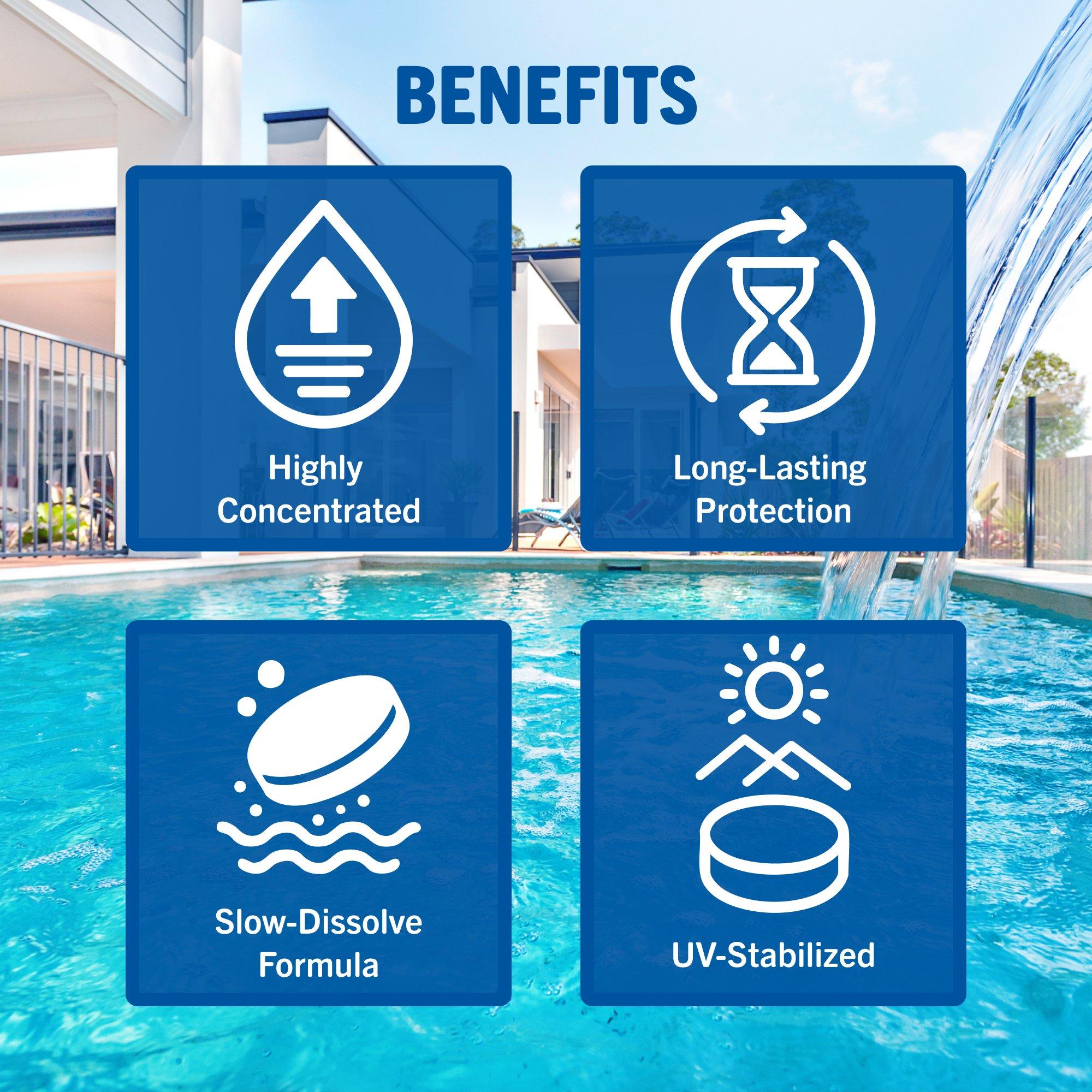 Leslie's  3 in Jumbo Chlorine Pool Tabs  10 lbs Bucket