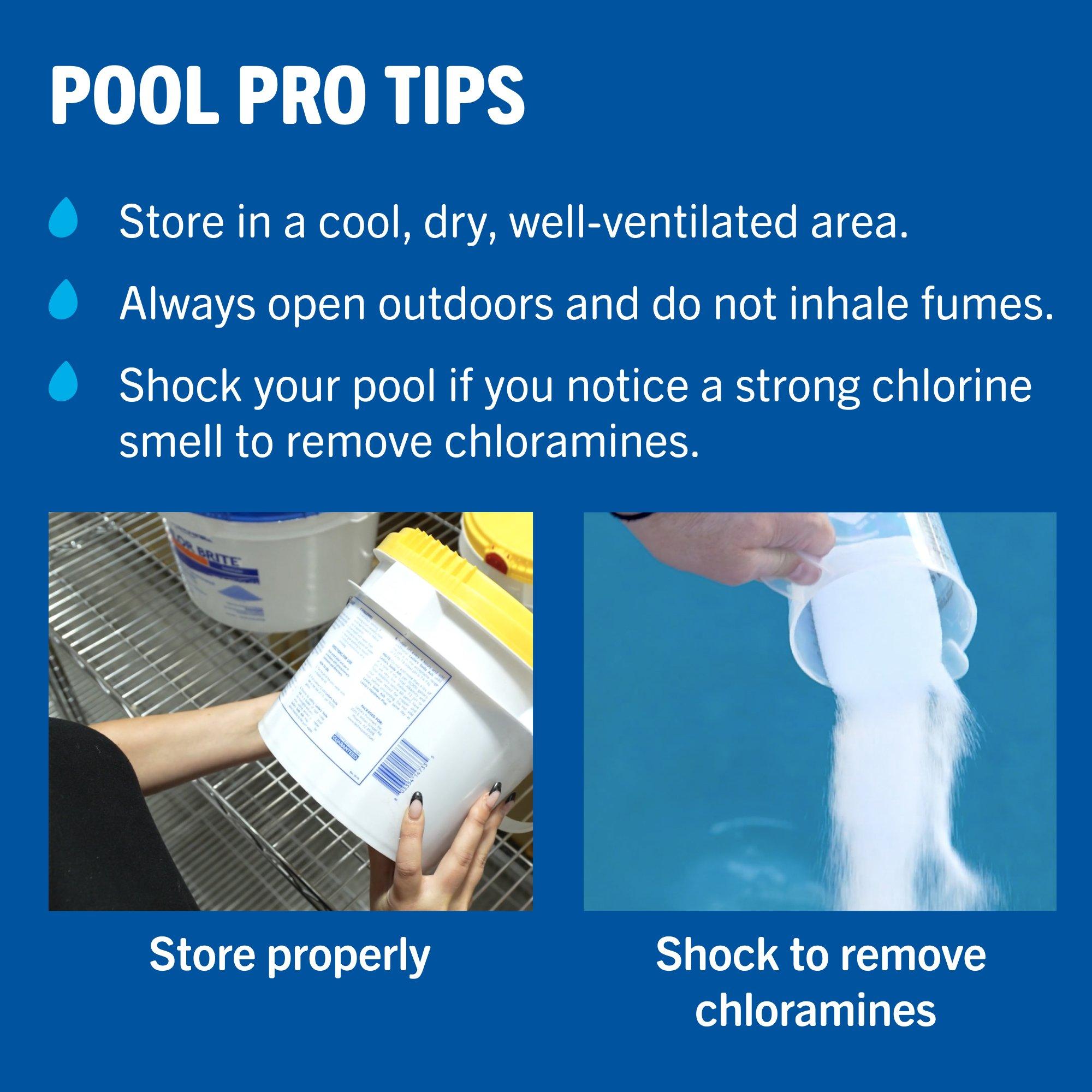 3 in Jumbo Chlorine Pool Tabs - 50 lbs Bucket