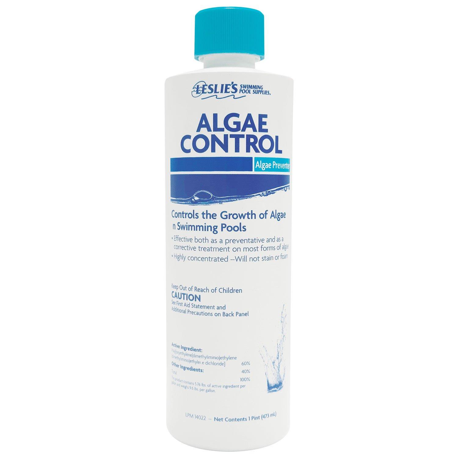 Leslie's  Algae Control Pool Algaecide and Algae Preventer  1 pt.