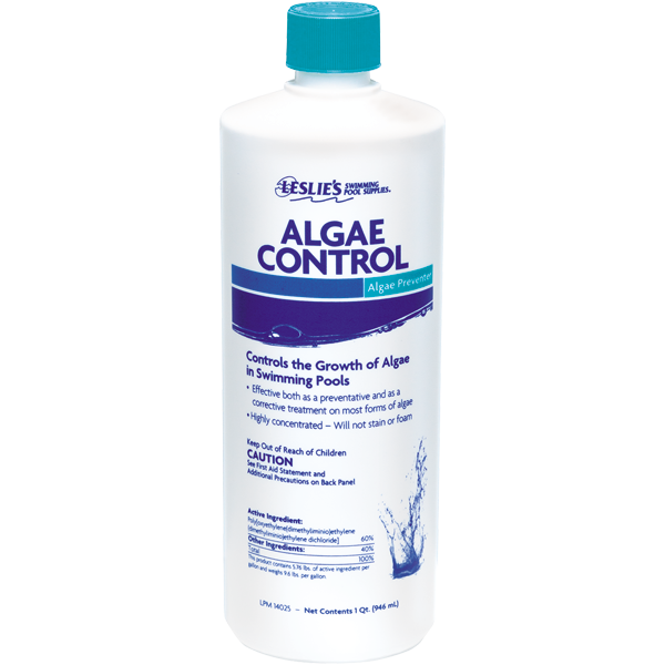 Algae Control Pool Algaecide and Algae Preventer - 1 qt.