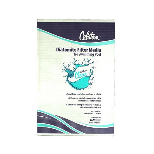 Diatomaceous Earth Filter Powder for DE Pool Filters 25 lbs