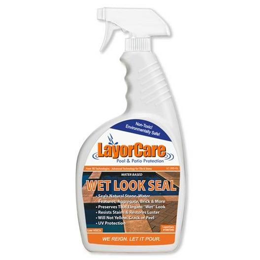 LayorCare  Wet Look Pool Sealer 1 Quart Spray Bottle