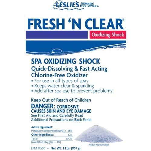 Leslie's  Fresh 'N Clear Non-Chlorine Oxidizing Spa Shock 2 lbs