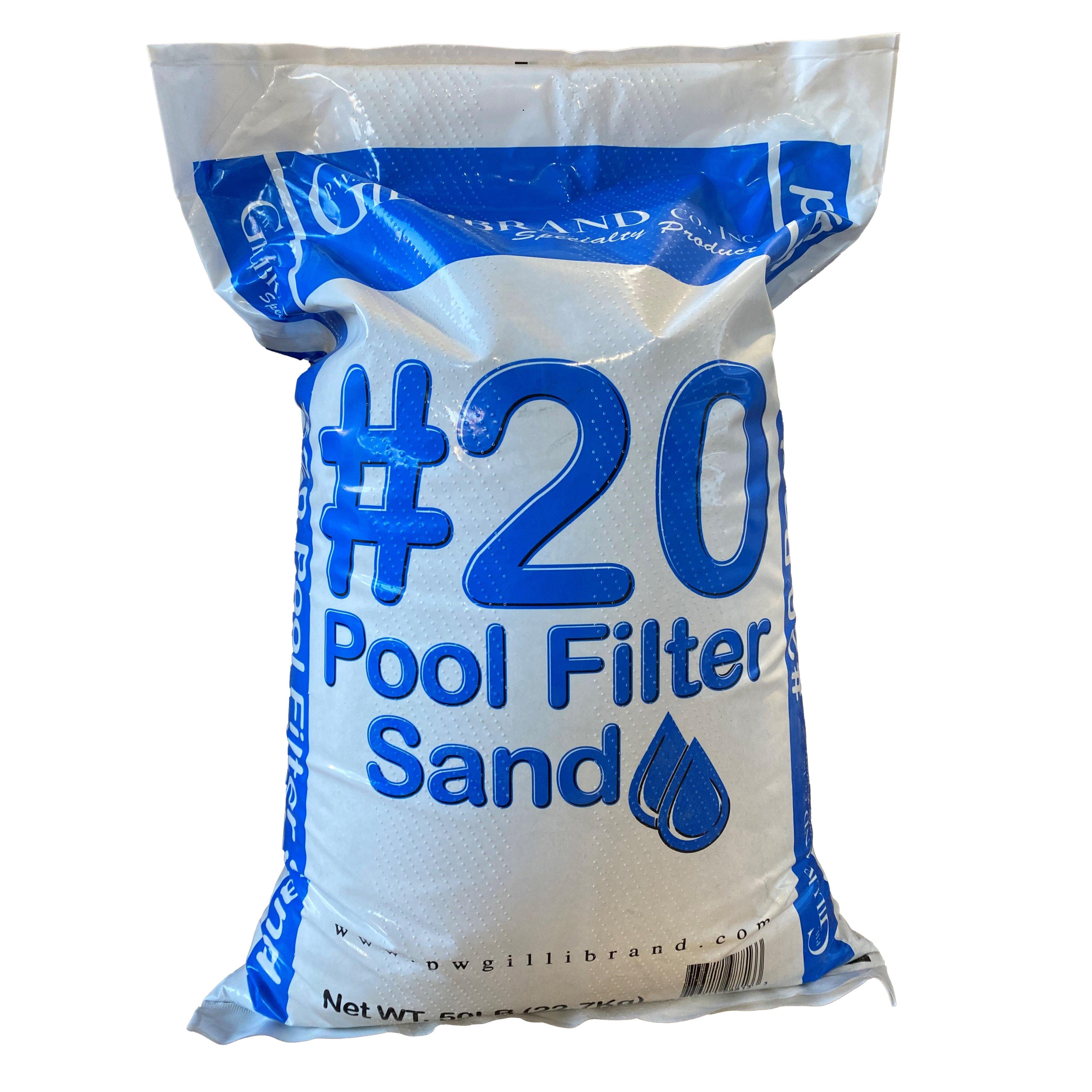 P.W Gillibrand  Silica Pool Filter Sand 50 lb Bag