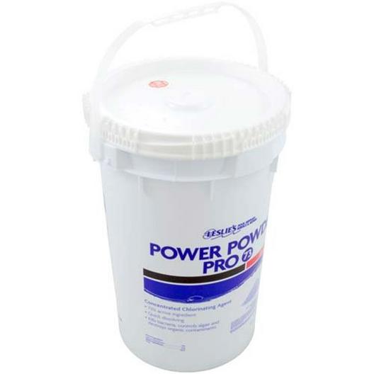 Leslie's  Power Powder Pro 73 Calcium Hypochlorite Pool Shock  50 lbs.