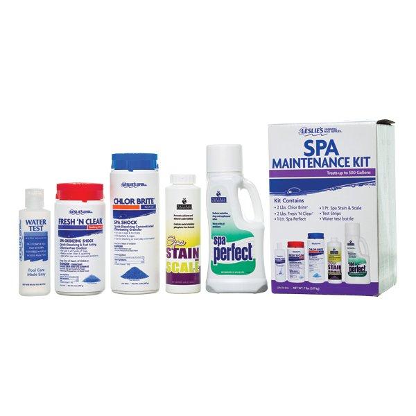 Hot Tub Cleaning & Detailing Supplies Kit