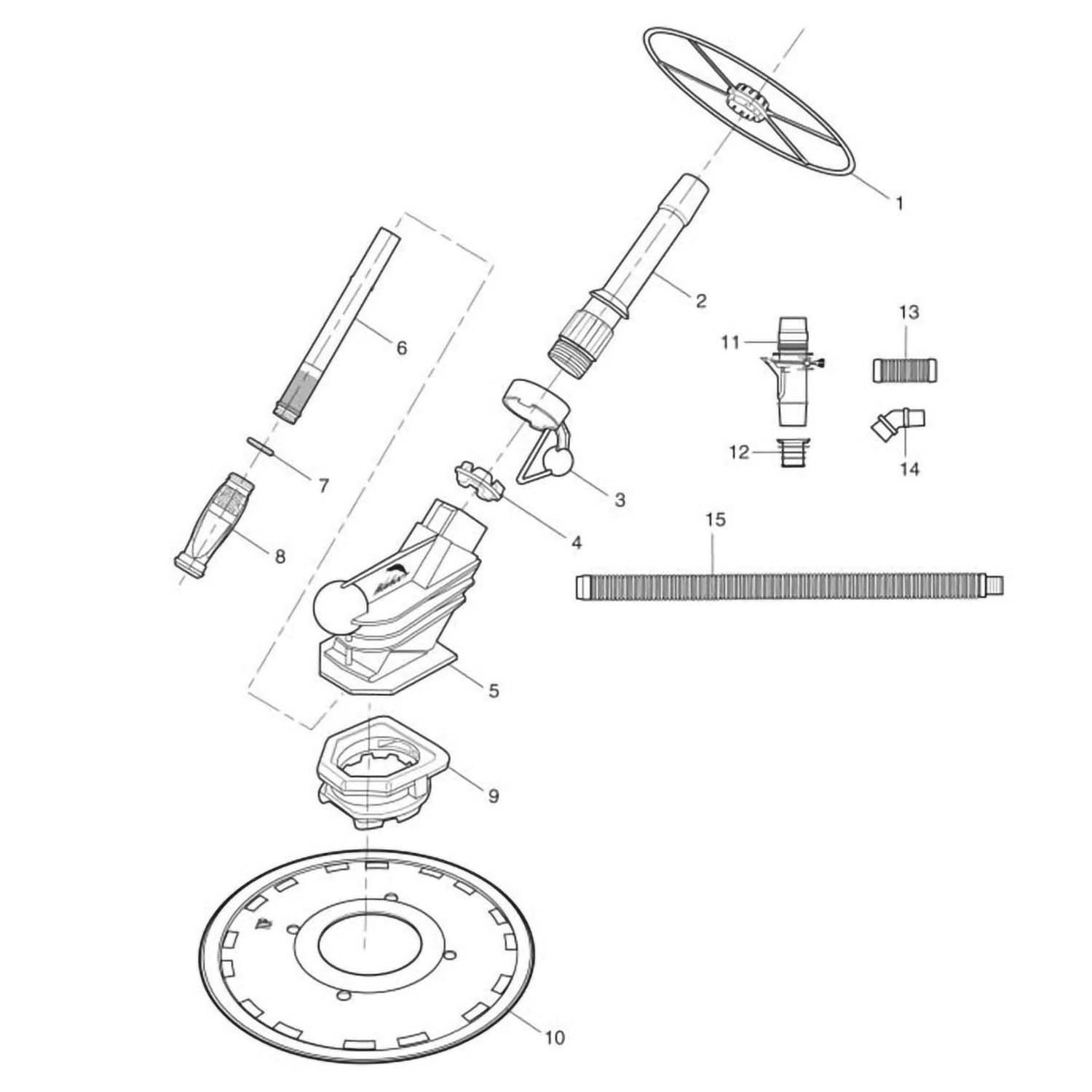 Zodiac Wahoo Part Schematic