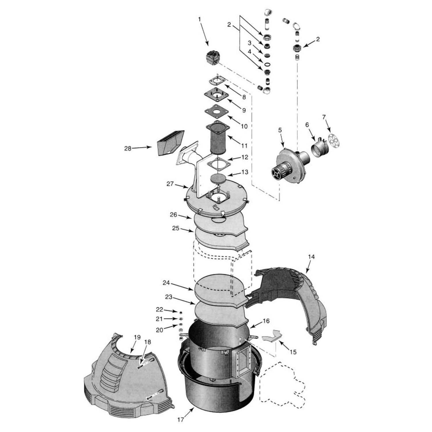 Sta-Rite Heater Max-E-Therm Burner System