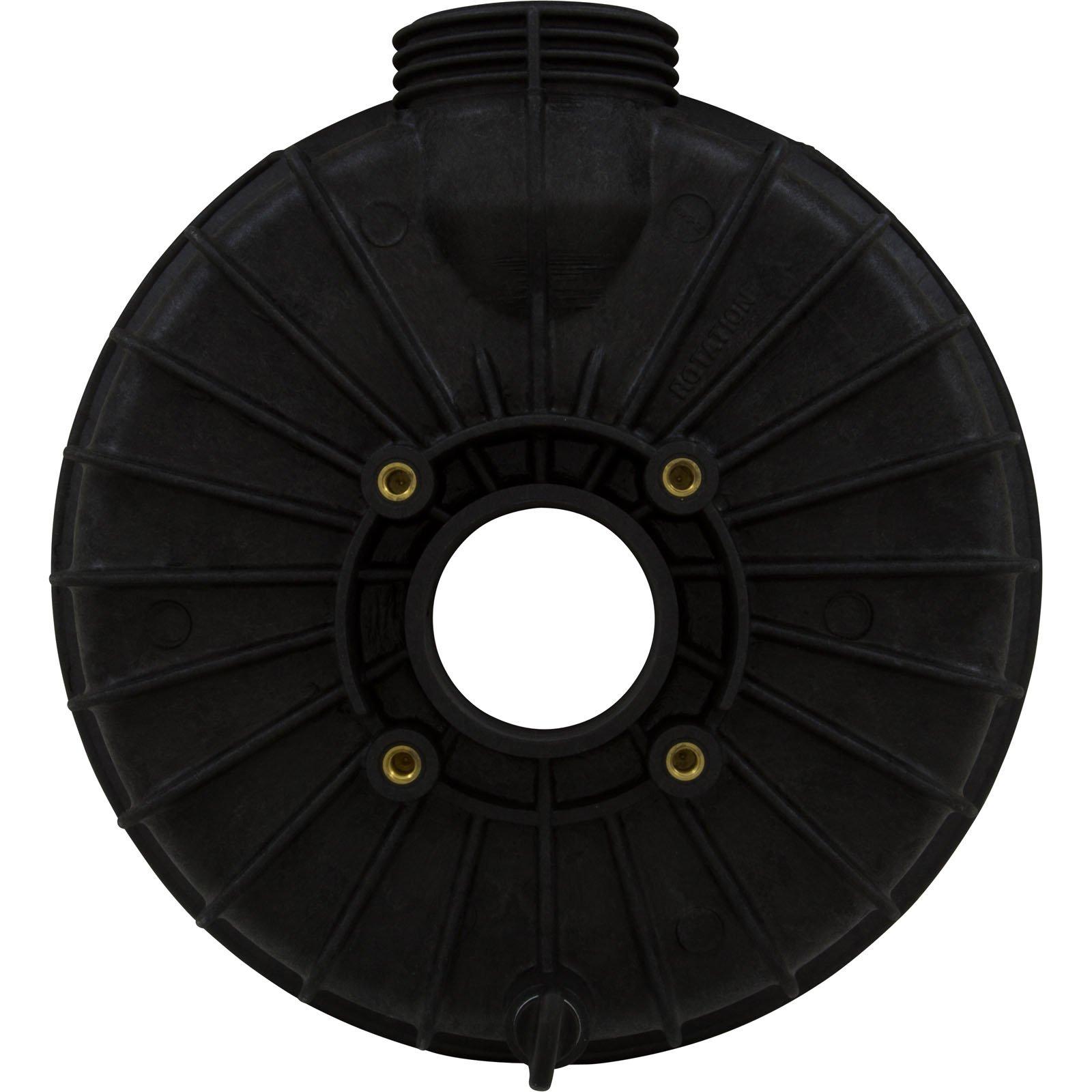 Pentair  Slip Inlet Front Housing for Pentair Challenger Pool Pump  HighPressure/HighFlow Black