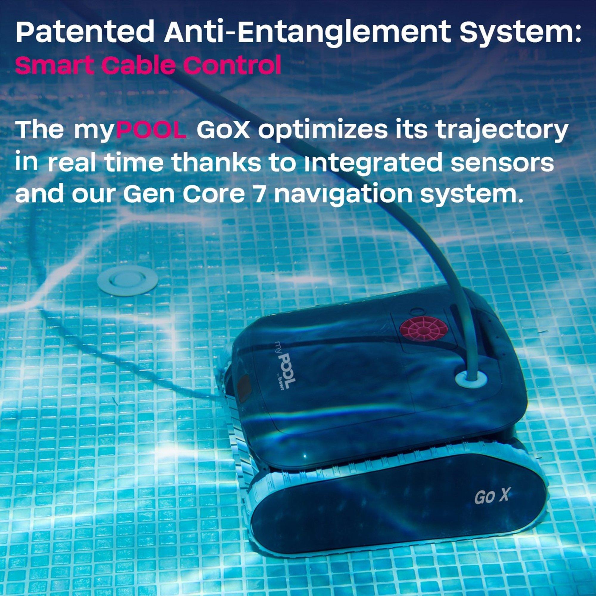 MyPool Go X Robotic Pool Cleaner