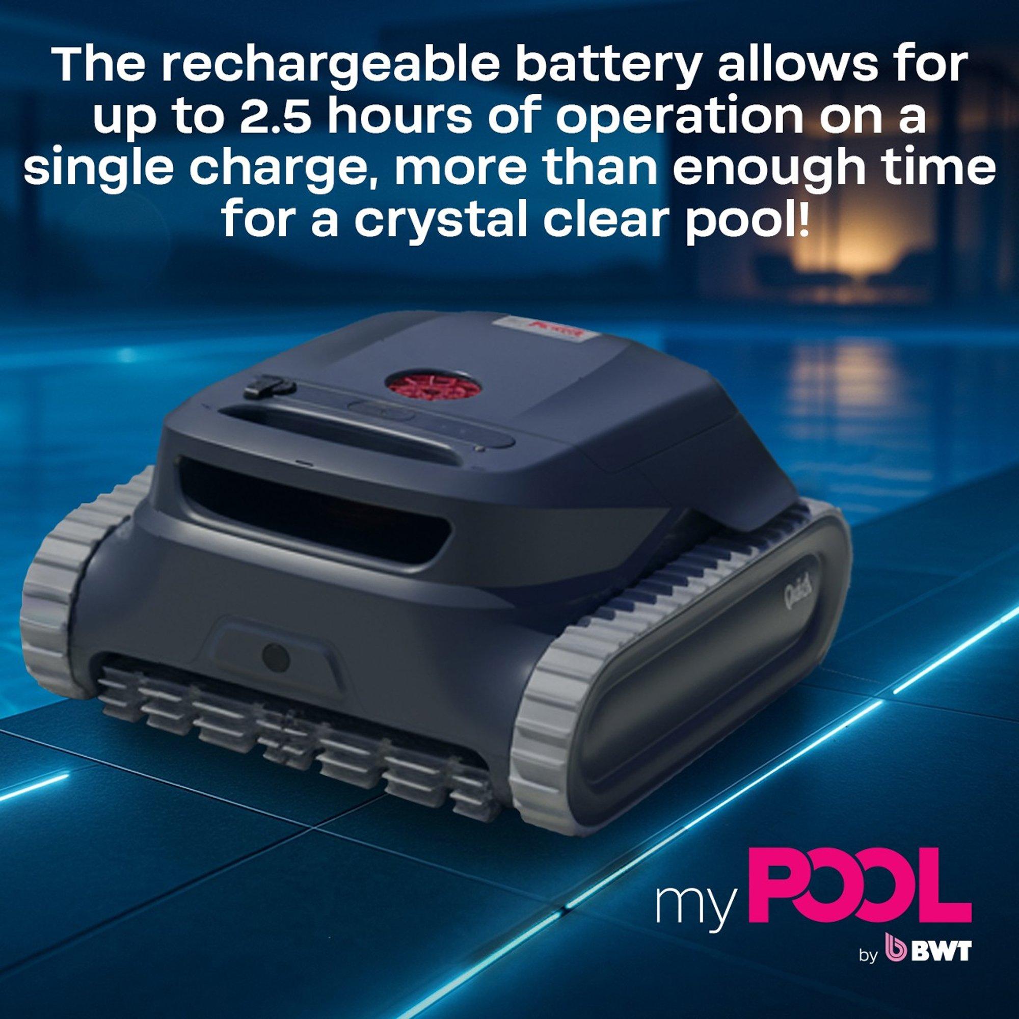 MyPool QUICK Cordless Robotic Pool Cleaner