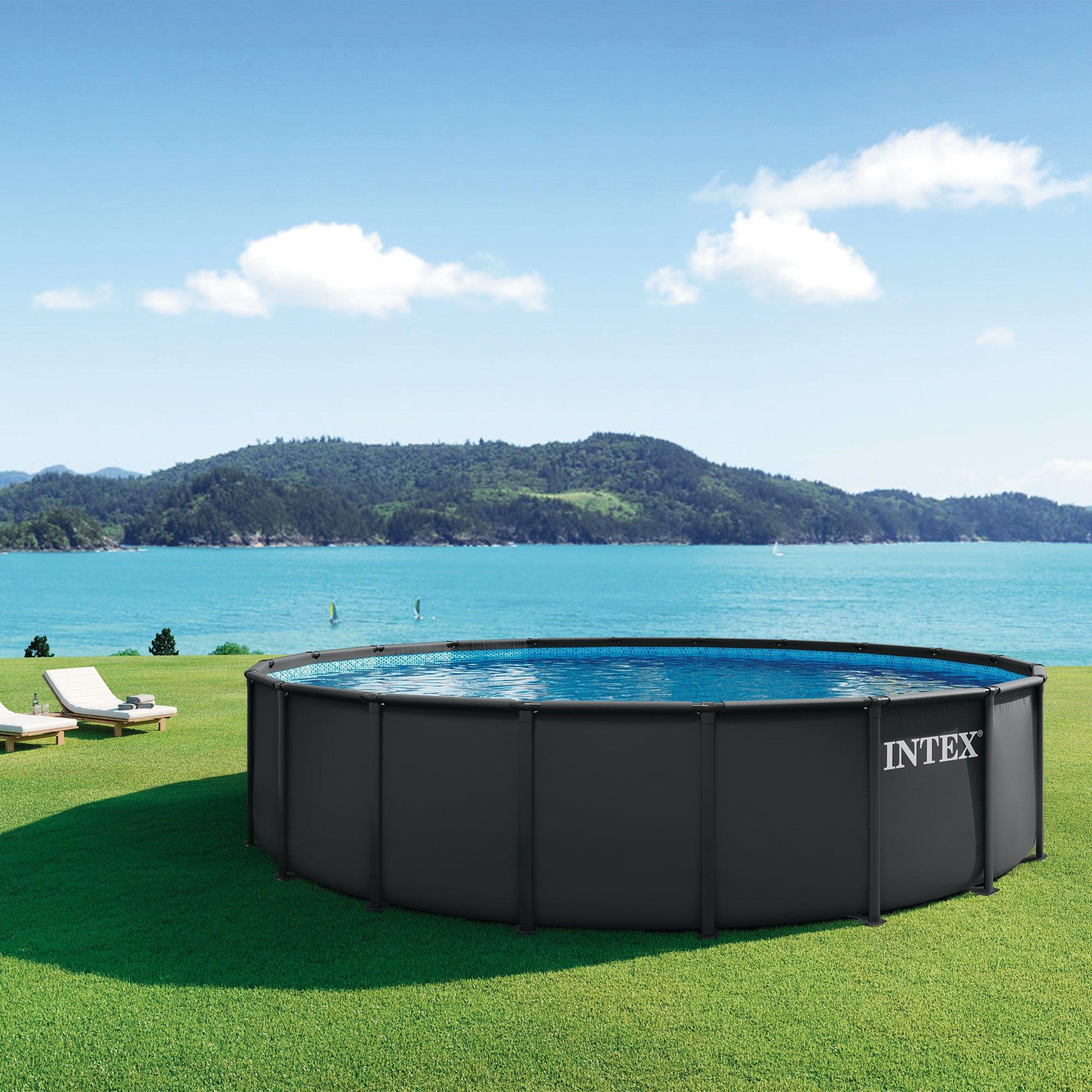 Ultra XTR Frame Above Ground Pool with Sand Filter Pump - 20' x 48"