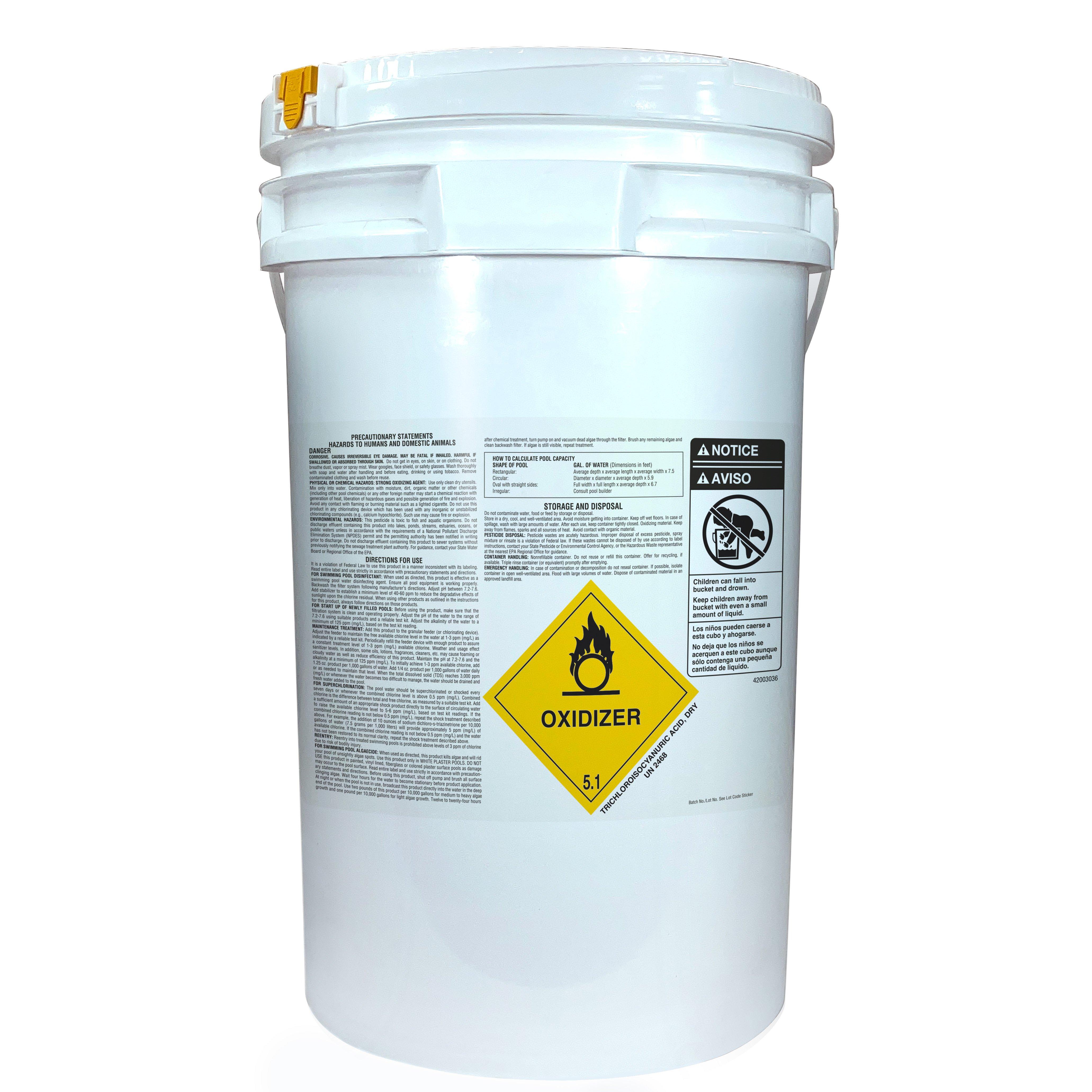 Pool Brand  Blackout Granular 90 Trichlor Pool Shock 50 lbs.