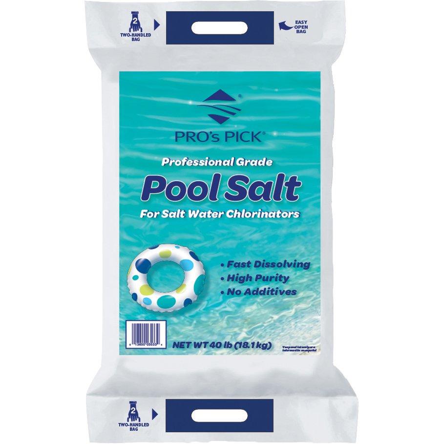 Pro's Pick Pool Salt, 40 lbs Leslie's Pool Supplies