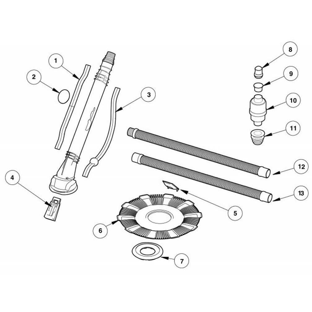 Hayward AquaRay/SunRay Pool Cleaner Parts