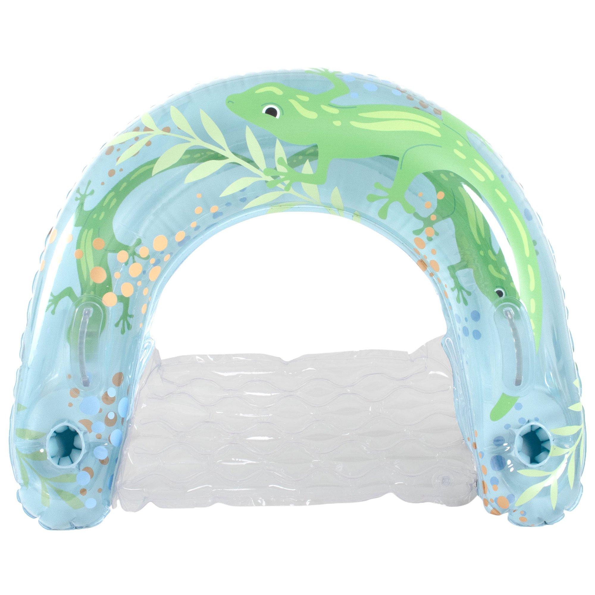 Gecko Inflatable Sun Chair Pool Float