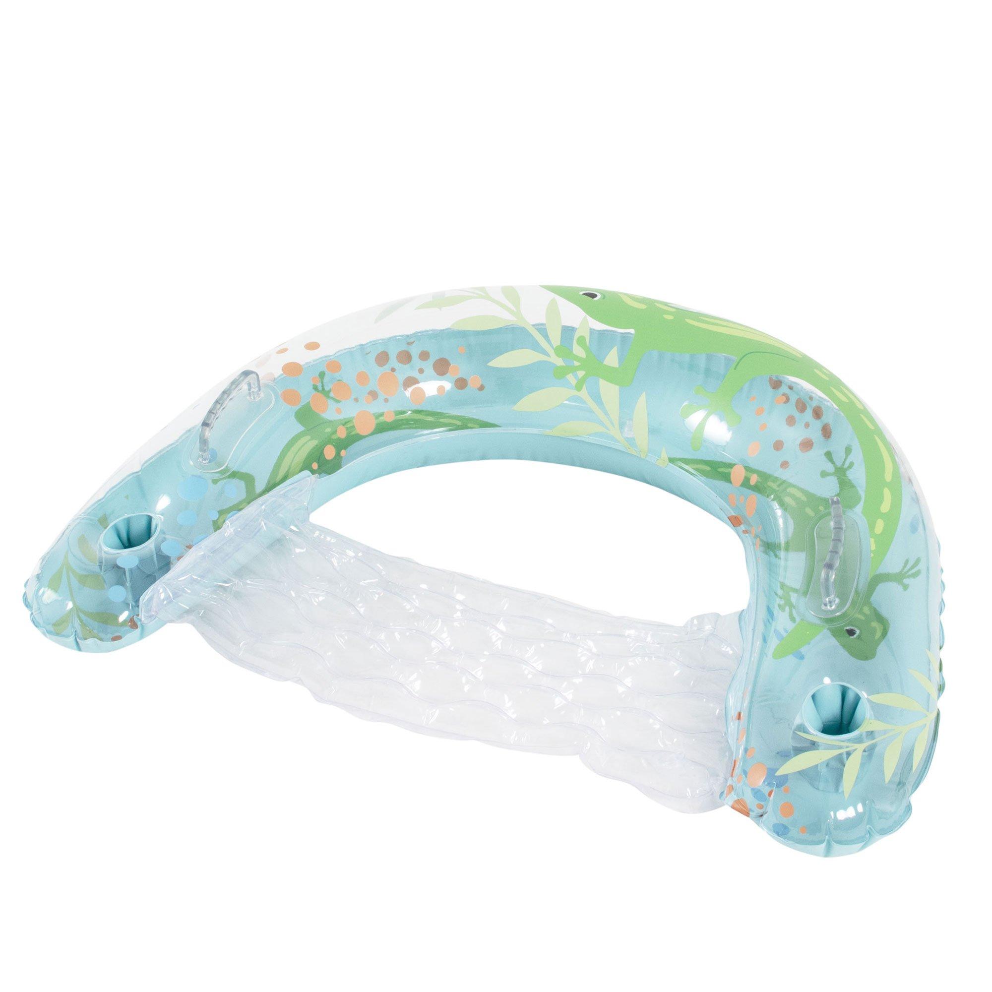 Gecko Inflatable Sun Chair Pool Float