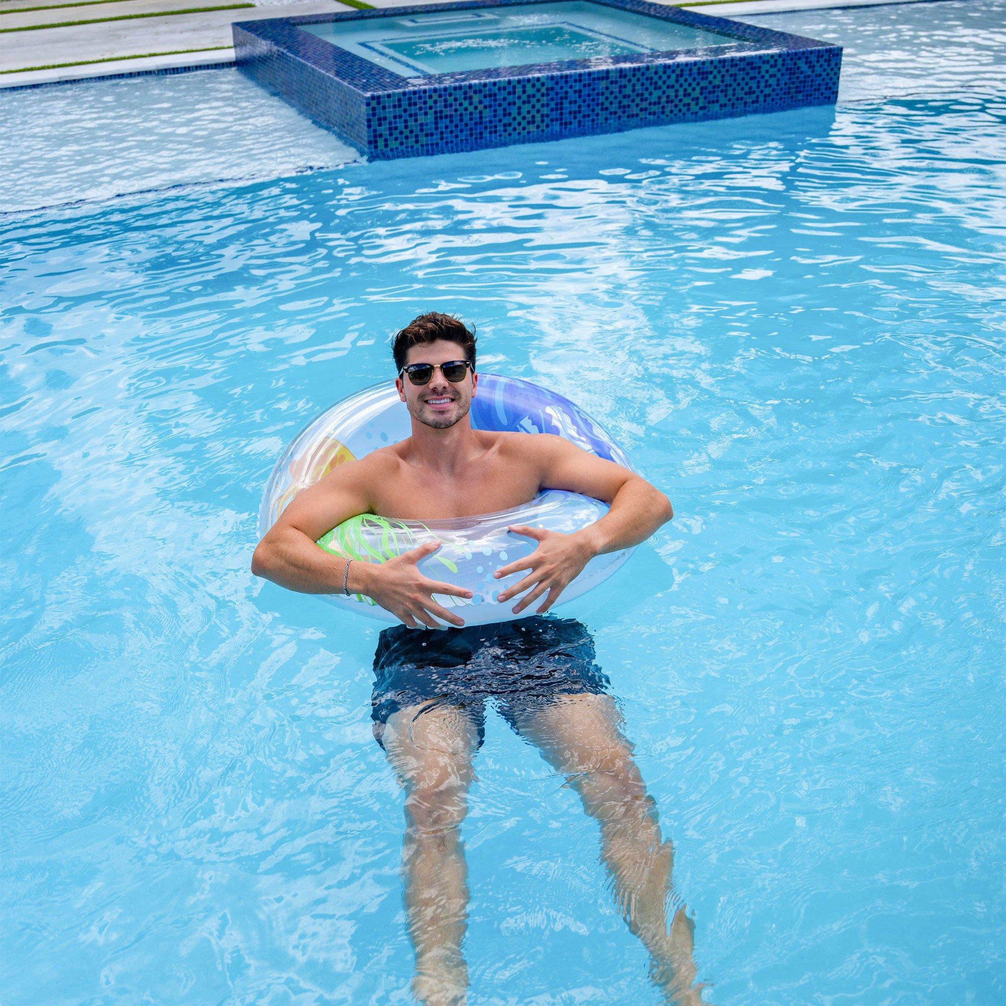 Jellyfish Inflatable Tube Pool Float