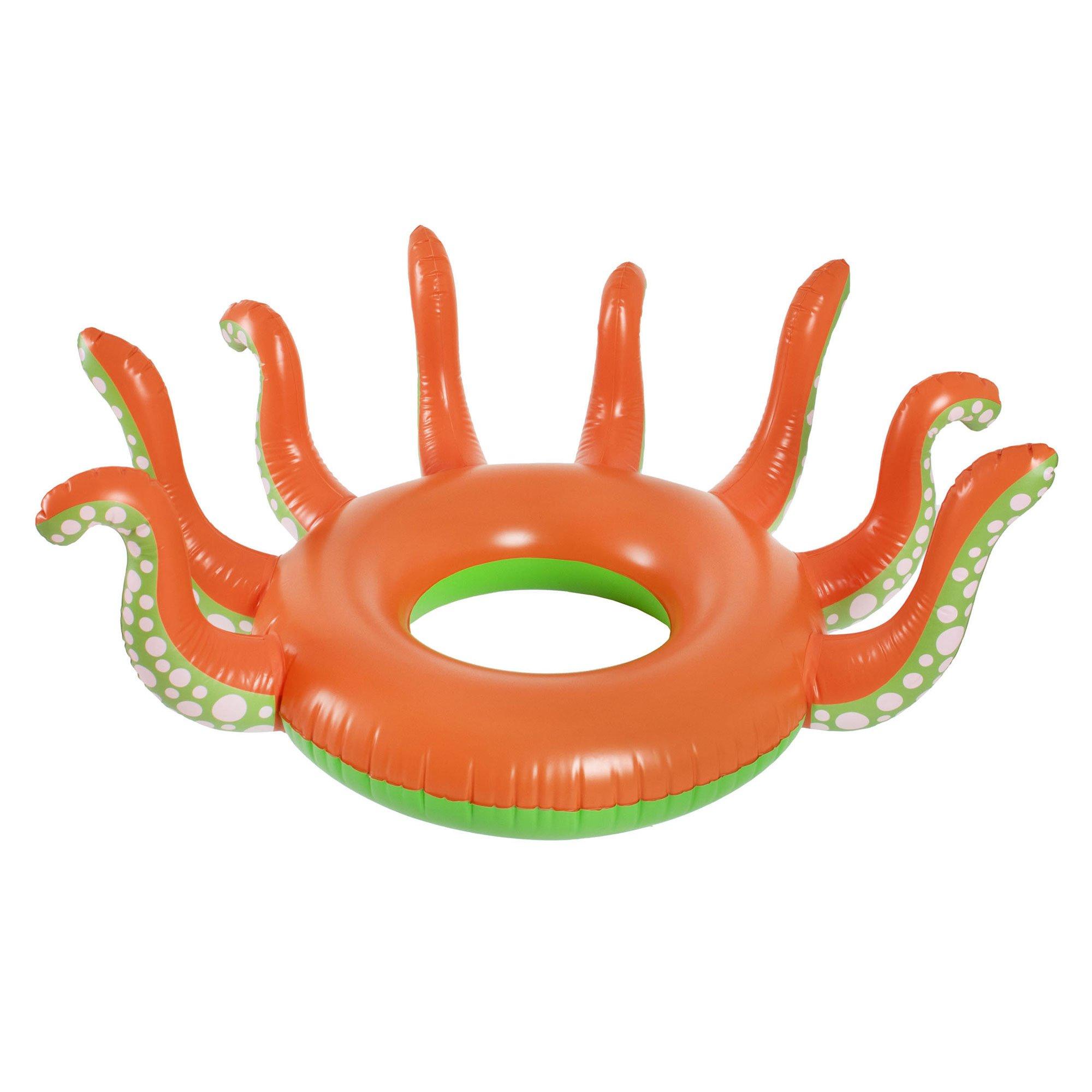 3D Octopus Inflatable Tube Pool Float