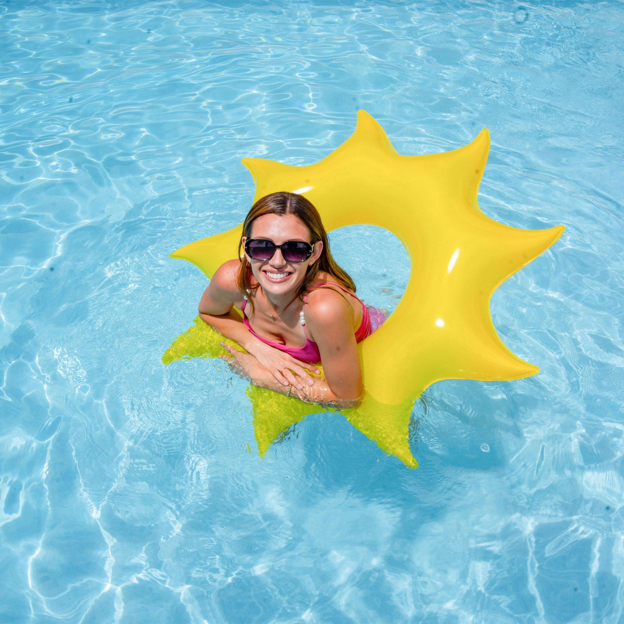 Starburst Inflatable Tube Pool Float
