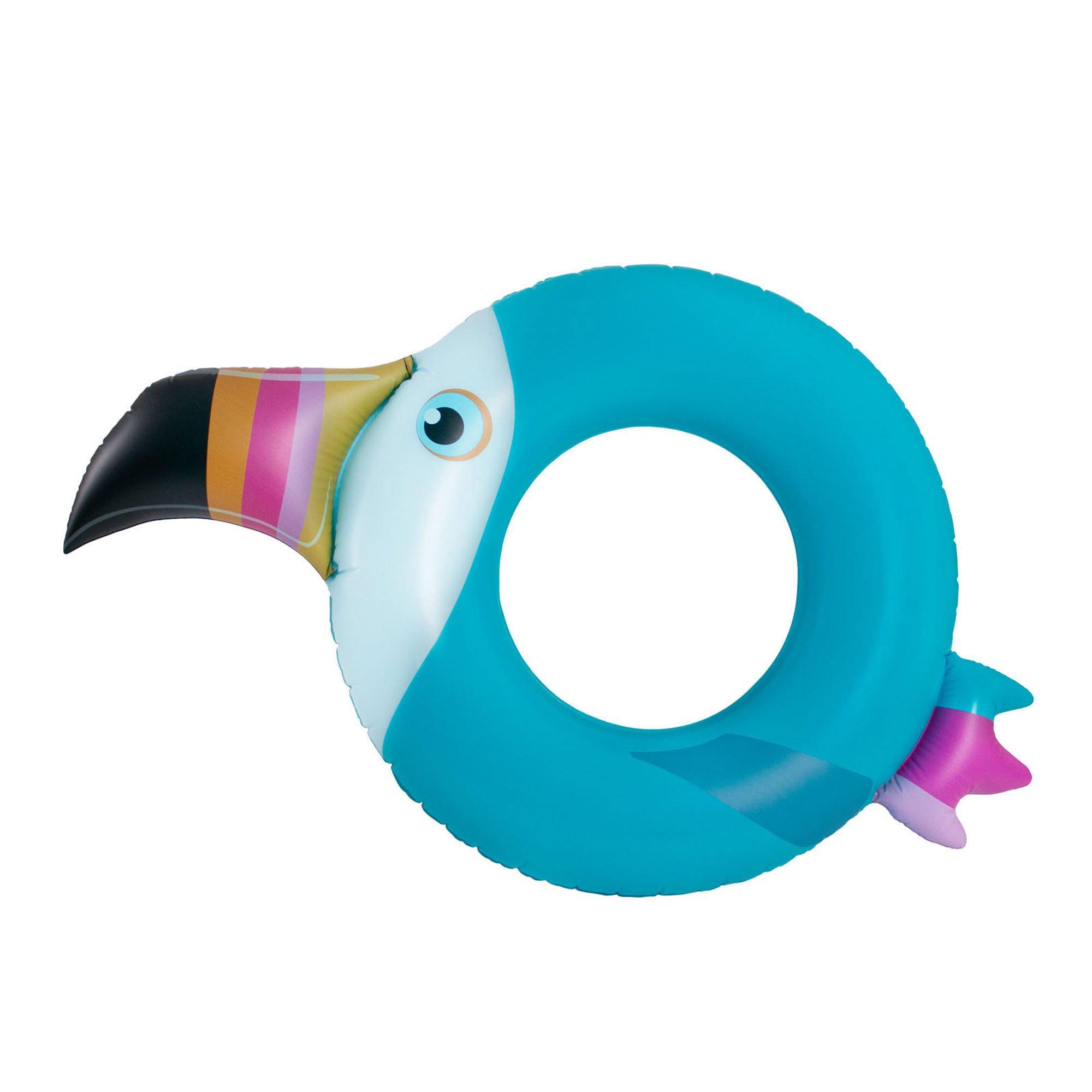 Bird of Paradise Toucan Inflatable Tube Pool Float