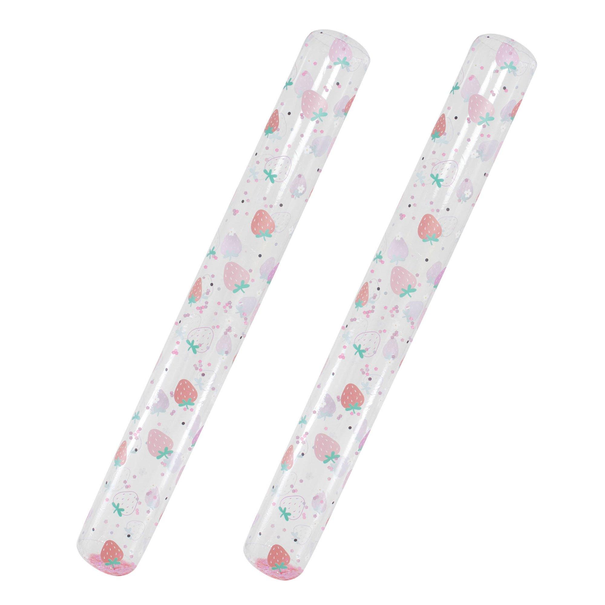 Strawberry Inflatable Super Noodles  2 Piece Set