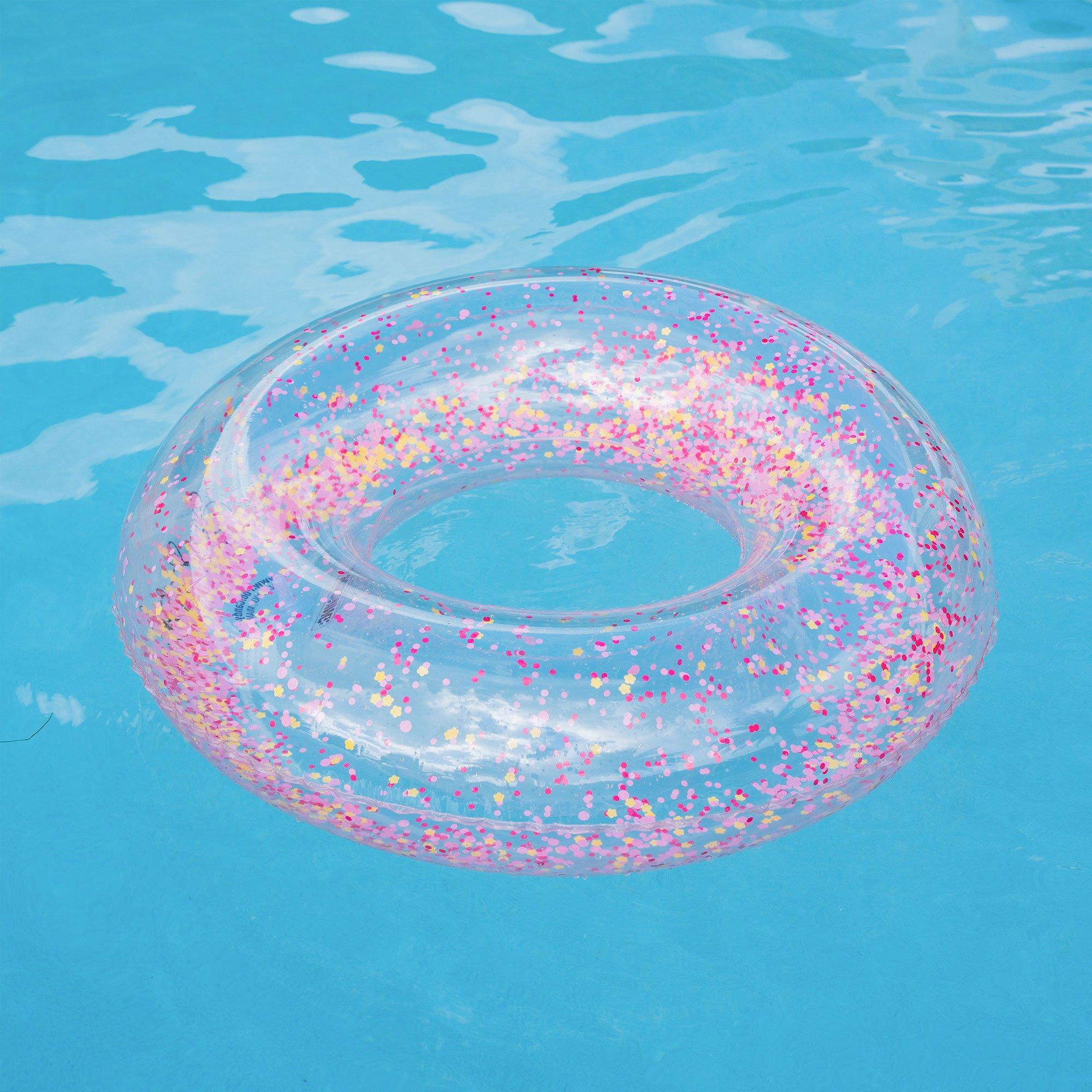 Confetti Inflatable Tube Pool Float