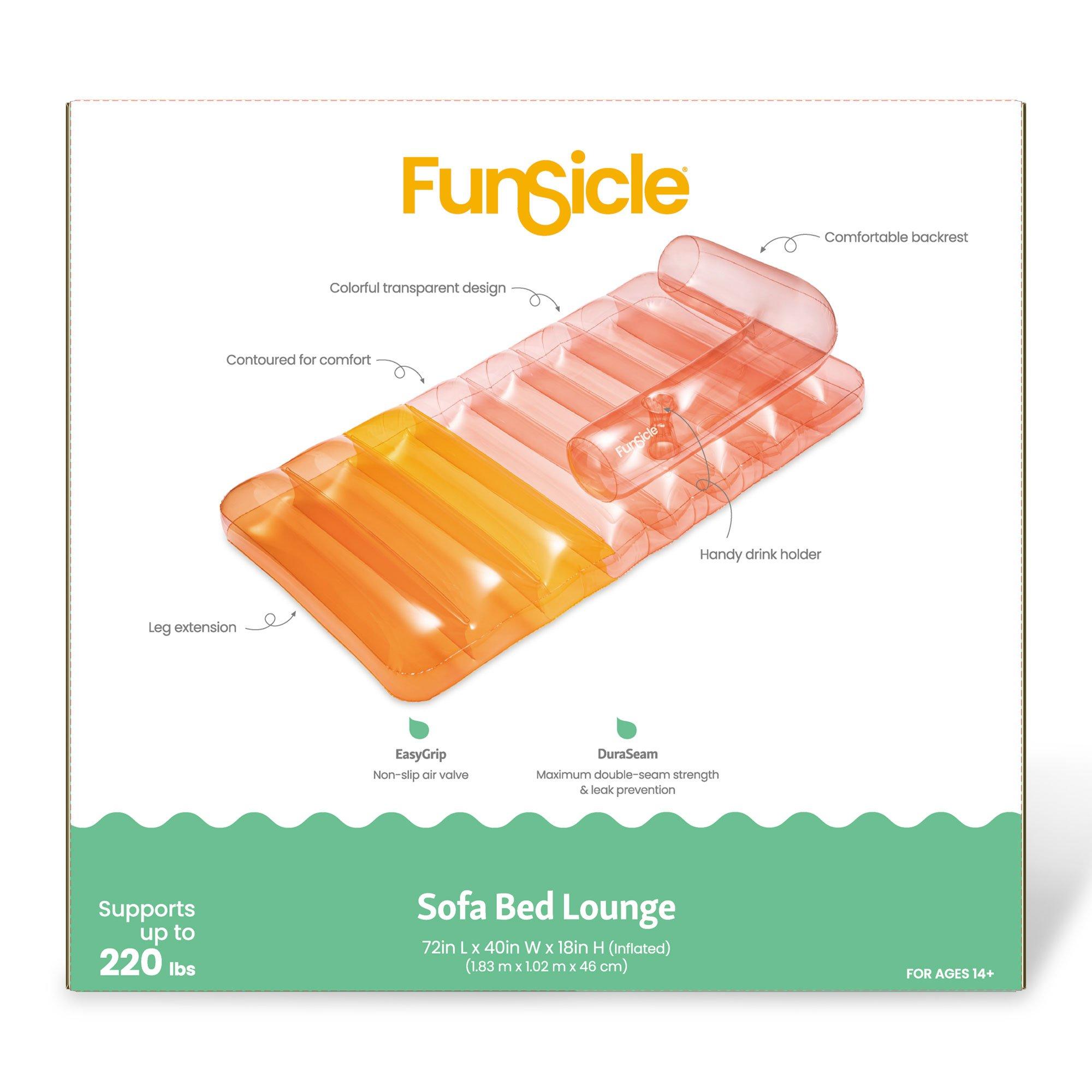 Funsicle  Funsicle Sofa Bed Lounge Rose Pink