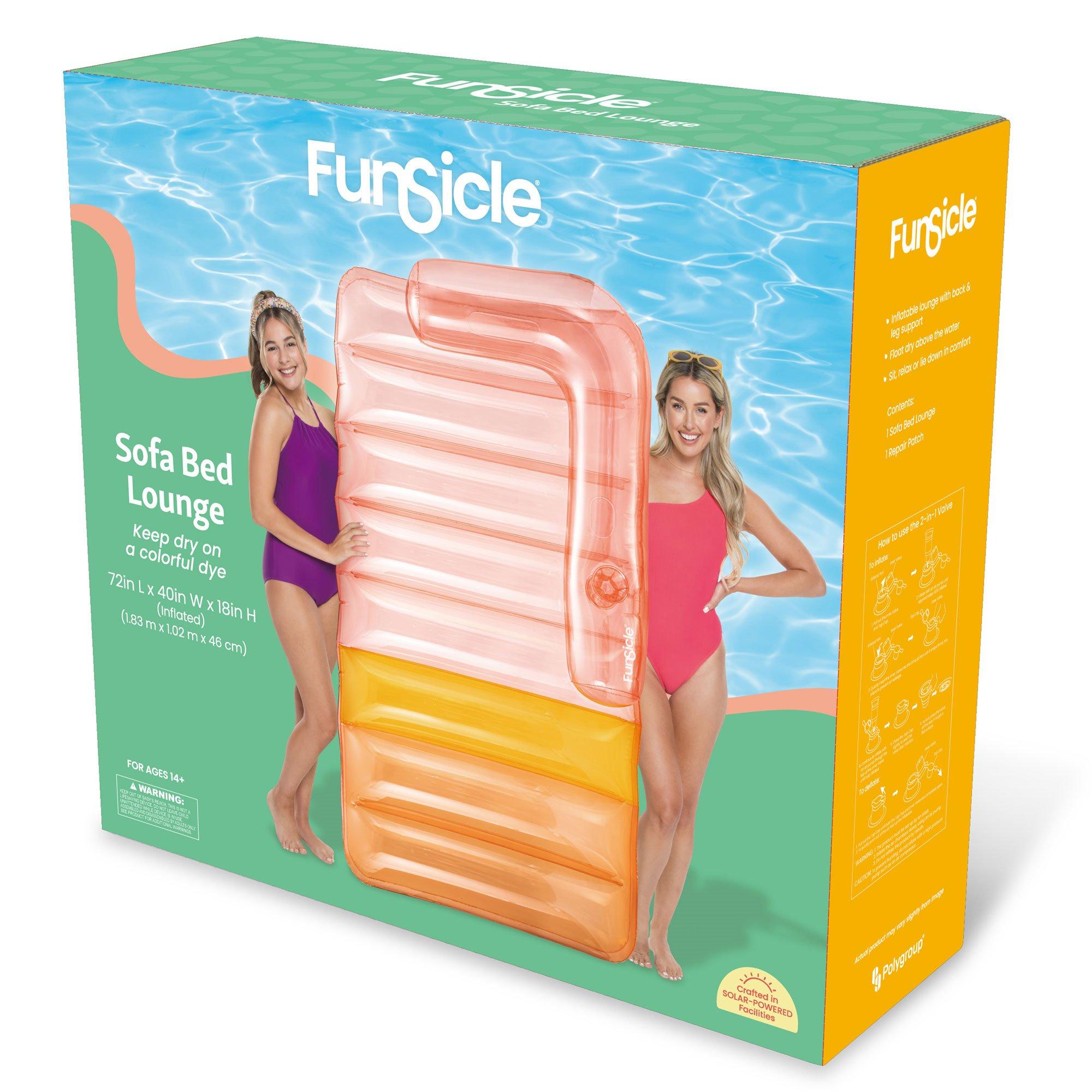 Funsicle  Funsicle Sofa Bed Lounge Rose Pink