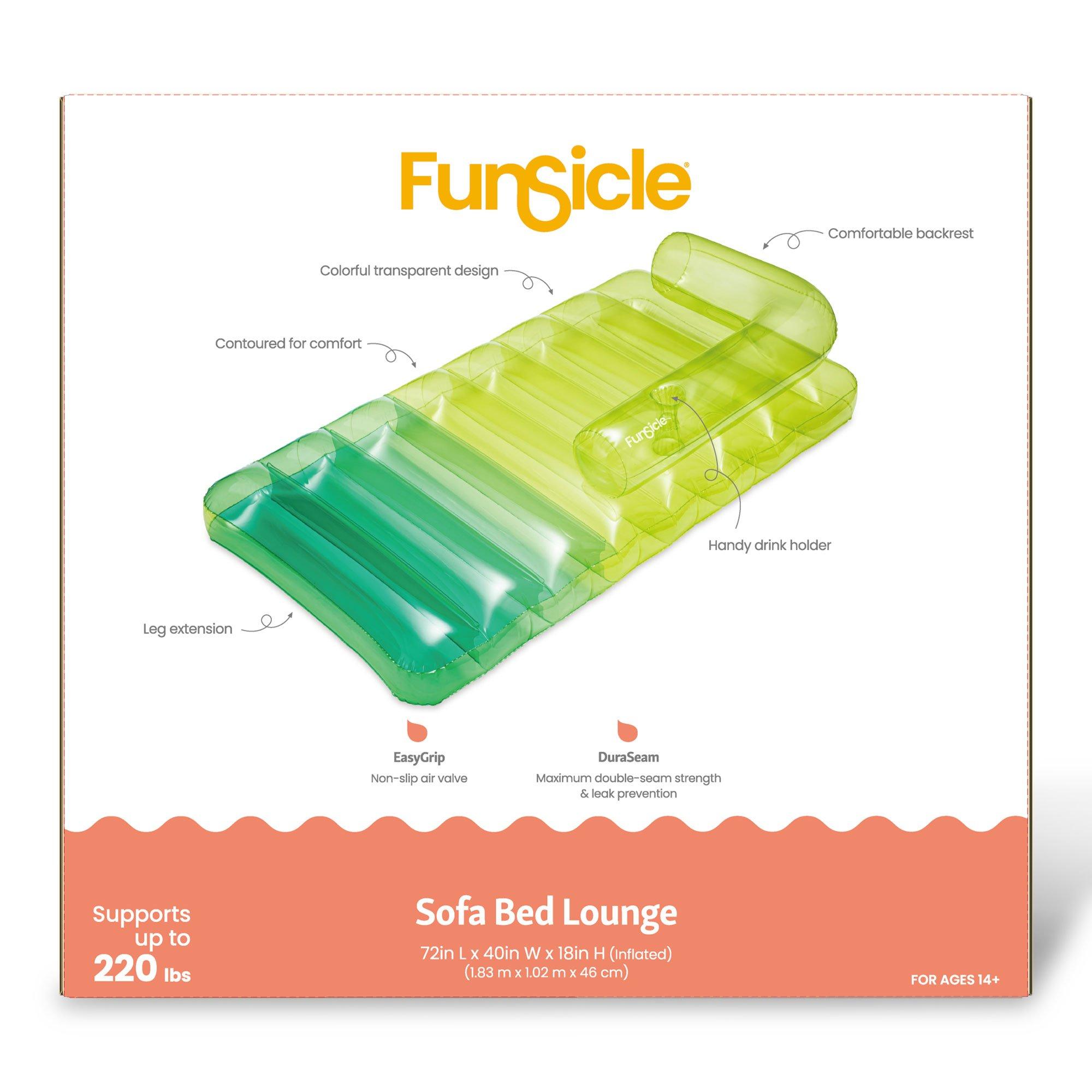 Funsicle  Sofa Bed Lounge Lime