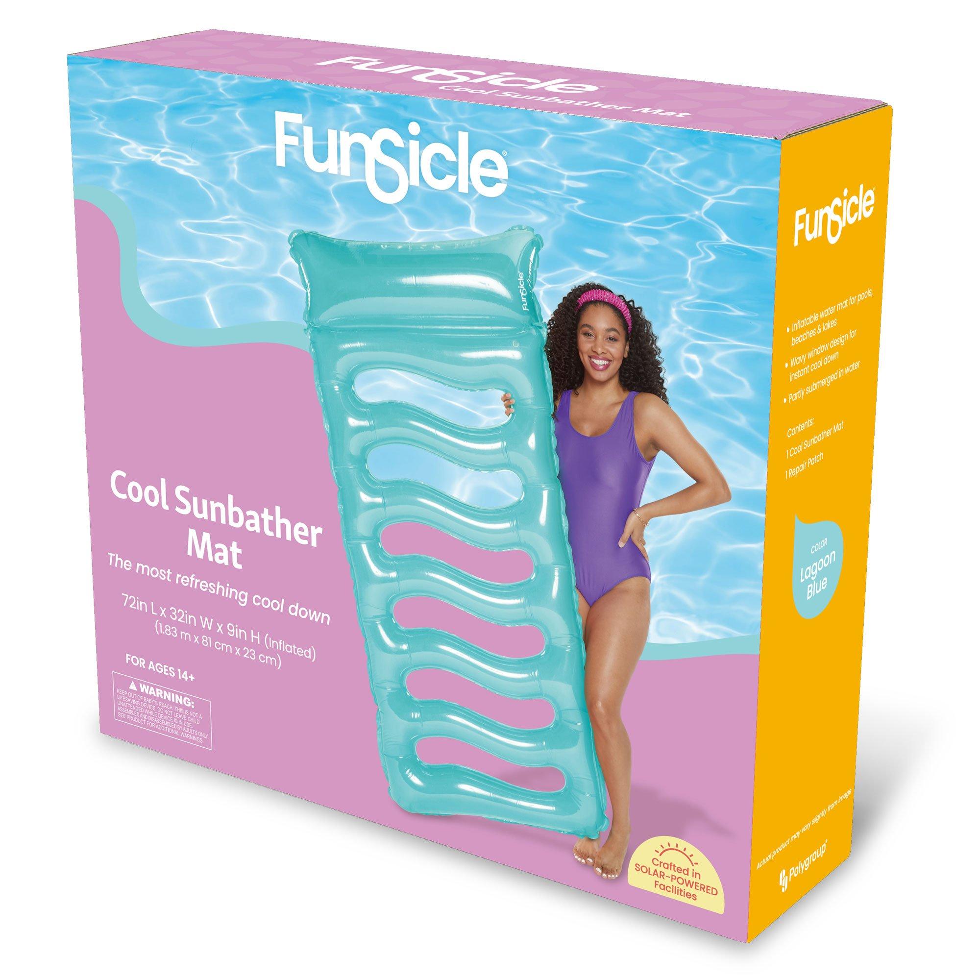 Cool Sunbather Mat Teal