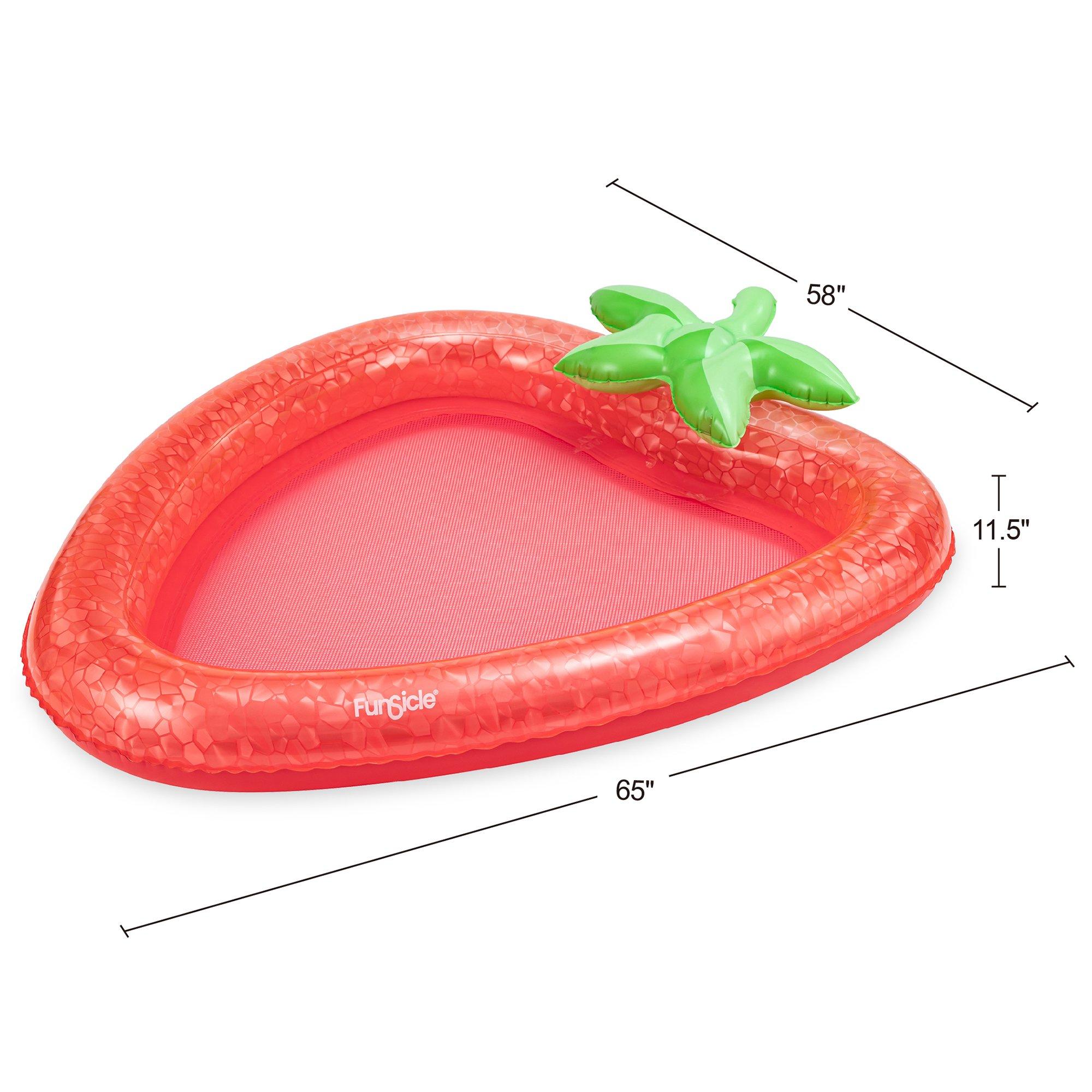 Funsicle  Super Strawberry Mesh Float